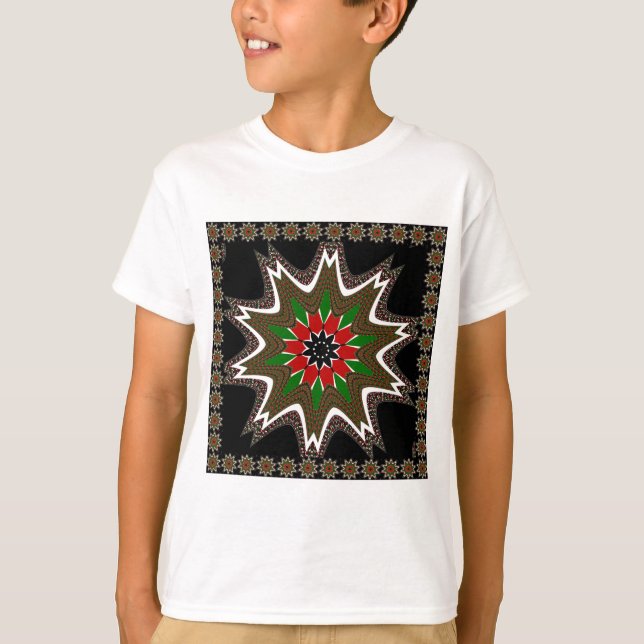 T-shirt Drapeau kényan couleurs Art Imprimer/graphique (Devant)