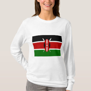 T-shirt Drapeau kényan (Kenya)