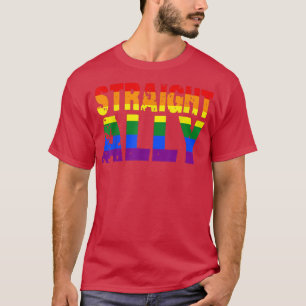 T-shirt Drapeau LGBT Ally droit LGBTQ Gay pride arc-en-cie