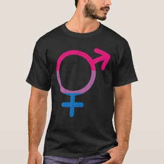T-shirt Drapeau LGBT Bi Pride Fière Bisexuel Bisexuel