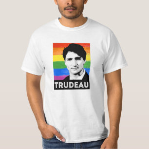 T-shirt Drapeau LGBT de Trudeau
