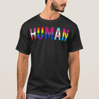 T-shirt Drapeau Lgbt Humain Mois Fierté Gay Transgenre