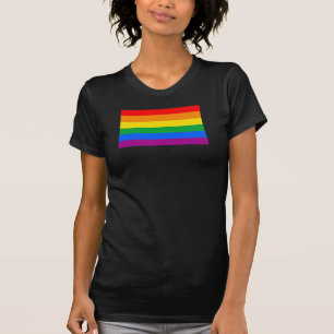 T-shirt Drapeau LGBT Pride / Drapeau arc-en-ciel
