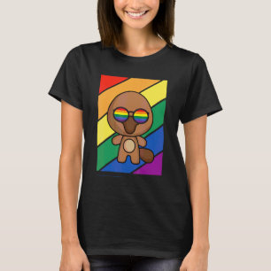 T-shirt Drapeau Lgbtq Mois Fierté Gay Arc-en-ciel Ornithor