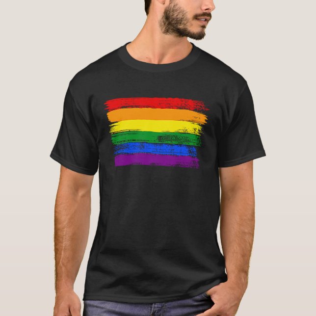 T-shirt Drapeau LGTB Pride 15 (Devant)