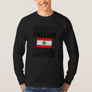 T-shirt Drapeau libanais incroyable Racines libanaises