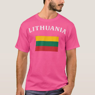 T-shirt Drapeau lituanien de la fierté Lituanie Grand cade