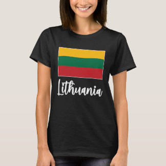 T-shirt Drapeau lituanien Lituanie Racines Patrimoine litu