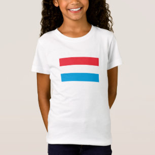 T-Shirt Drapeau Luxembourg