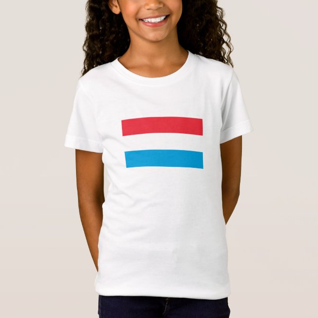 T-Shirt Drapeau Luxembourg (Devant)