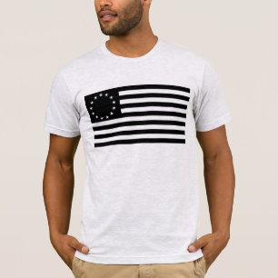 T-shirt Drapeau Manga, Betsy Ross ou Drapeau Cercle Améric