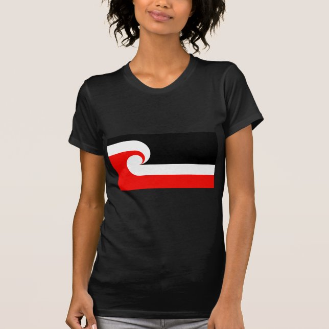 T-shirt Drapeau maori (Devant)