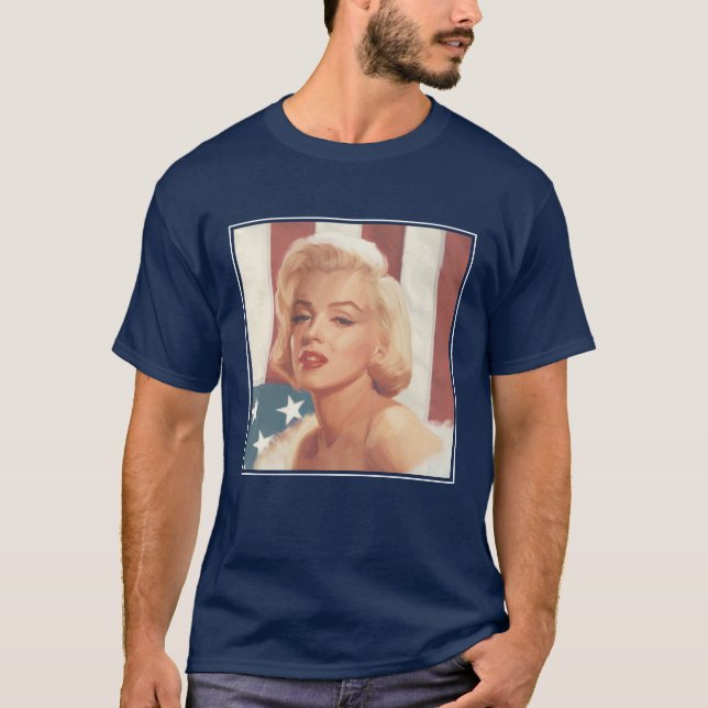 T-shirt Drapeau Marilyn (Devant)