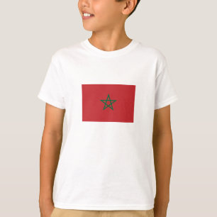 T-shirt Drapeau Maroc