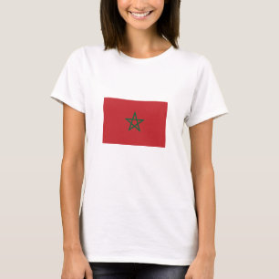 T-shirt Drapeau Maroc