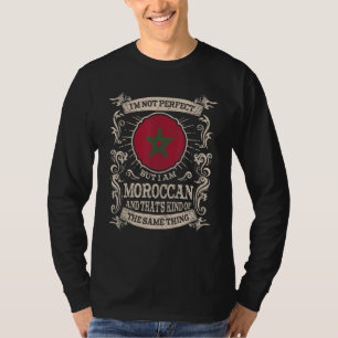 T-shirt Drapeau Maroc Fiers Marocains Hommes & Femmes 1