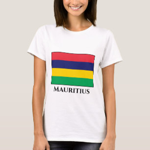 T-shirt Drapeau Maurice