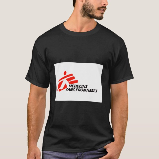T-shirt Drapeau Médecins Sans Frontières (Devant)
