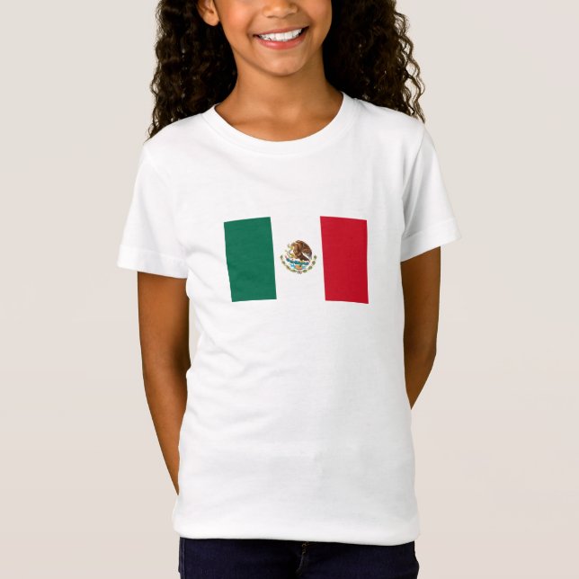 T-Shirt Drapeau mexicain (Devant)