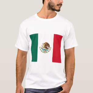 T-shirt Drapeau mexicain
