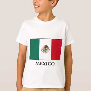 T-shirt Drapeau mexicain
