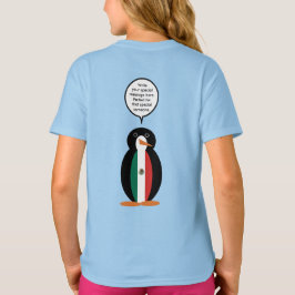 T-shirt Drapeau mexicain parlant de Mme Penguin Girls