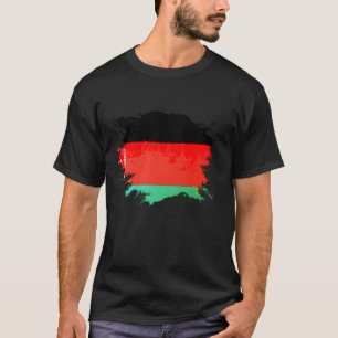 T-shirt Drapeau mixte d'héritage allemand et biélorusse