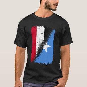 T-shirt Drapeau moitié Yémen moitié Somalie Yéménite Somal