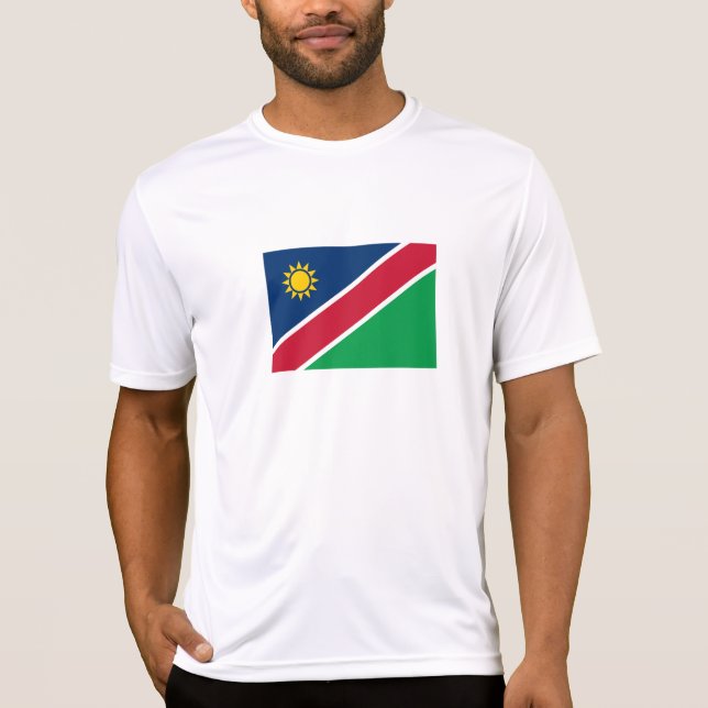T-shirt Drapeau Namibie (Devant)