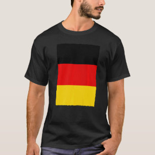 T-shirt Drapeau National Allemand De L'Allemagne