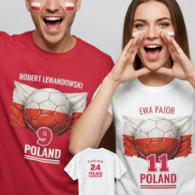 Drapeau National de Football de Pologne Balle de F