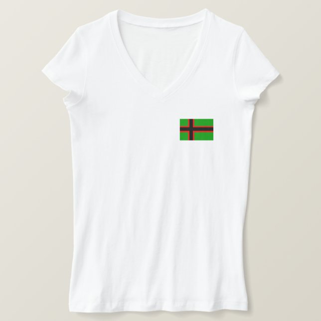 T-shirt Drapeau national de Karelia (Design devant)