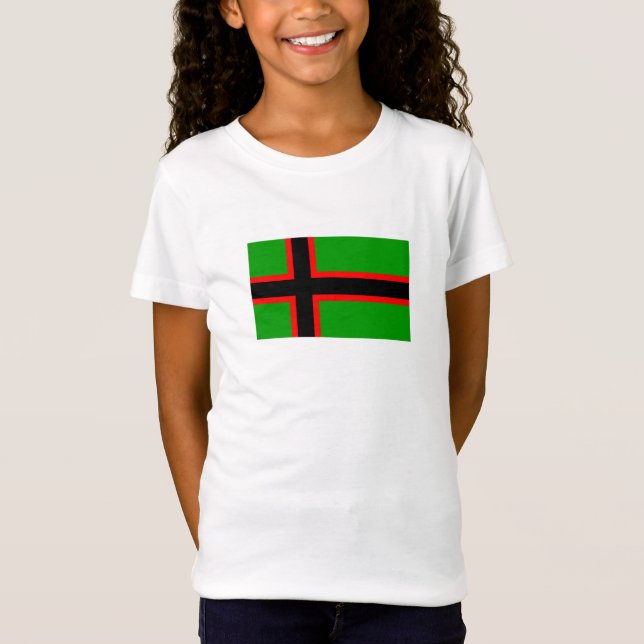 T-Shirt Drapeau national de Karelia (Devant)