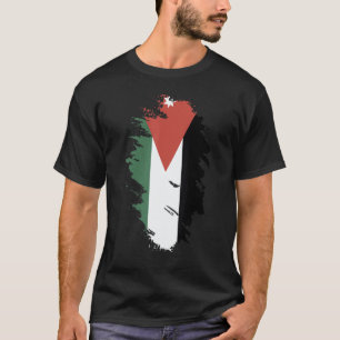 T-shirt Drapeau national de la Jordanie souvenir pour homm