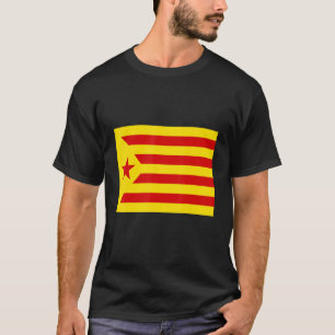 T-shirt Drapeau National De Red Estelada Espagne