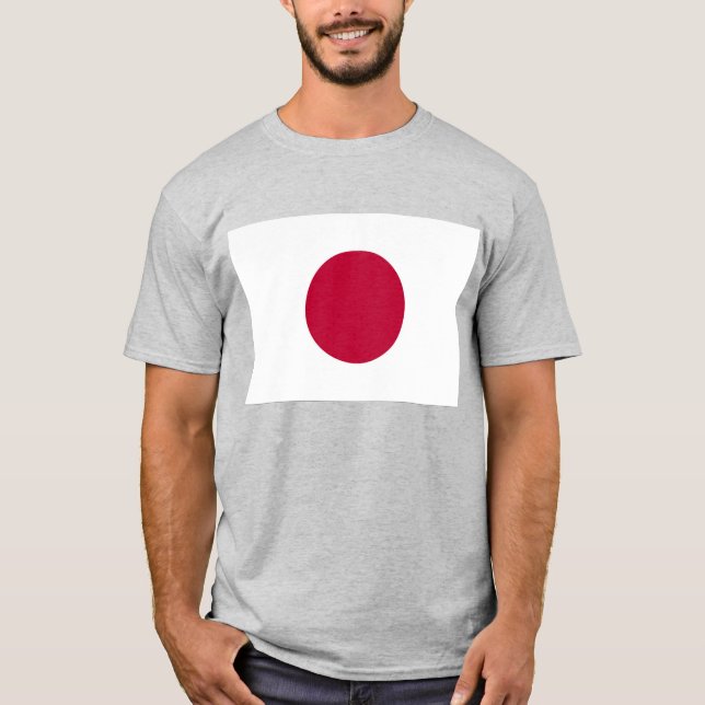 T-shirt Drapeau national du Japon Hinomaru (Devant)