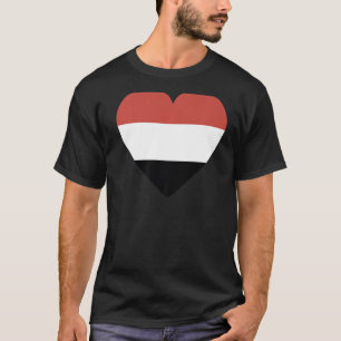 T-shirt Drapeau national du Yémen souvenir pour hommes fem