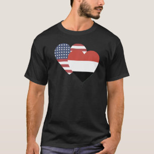 T-shirt Drapeau national du Yémen souvenir pour hommes fem