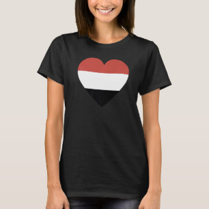 T-shirt Drapeau national du Yémen souvenir pour hommes fem