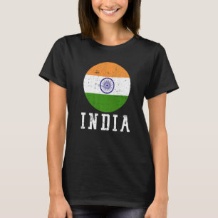 T-shirt Drapeau national indien