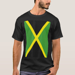 T-shirt Drapeau national Vintage rétro jamaïcain