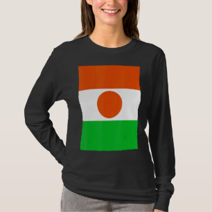 T-shirt Drapeau national Vintage rétro Niger
