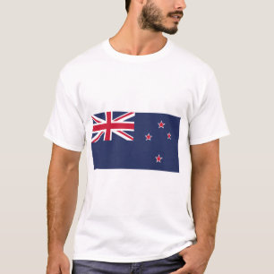 T-shirt Drapeau néo-zélandais