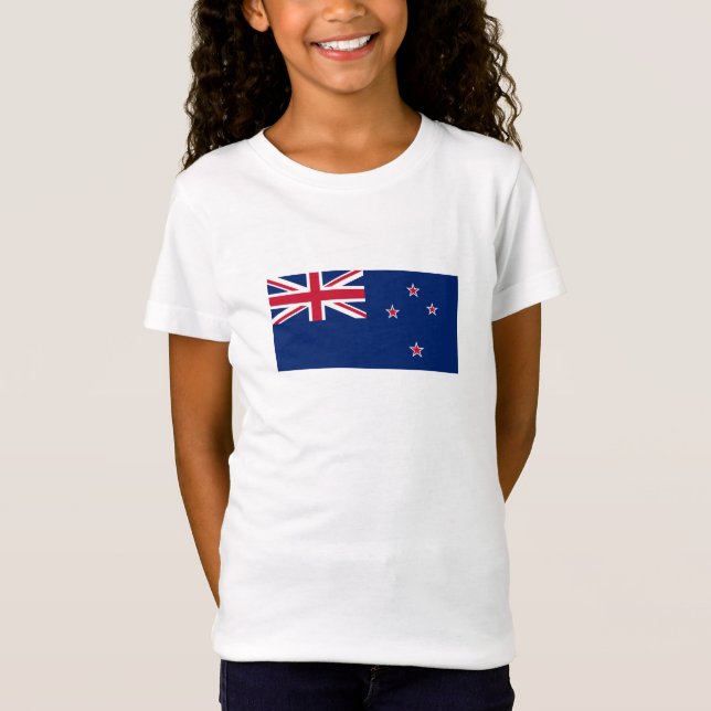 T-Shirt Drapeau néo-zélandais (Devant)