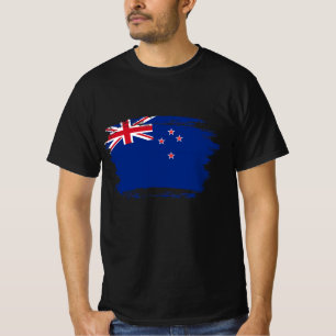 T-shirt Drapeau néo-zélandais