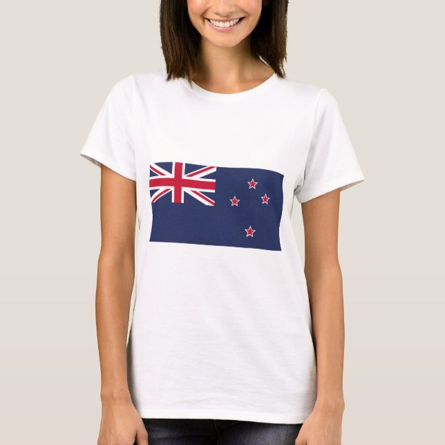 T-shirt Drapeau néo-zélandais (Devant)