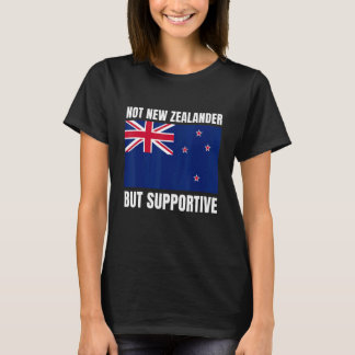 T-shirt Drapeau néo-zélandais, non néo-zélandais, mais néo