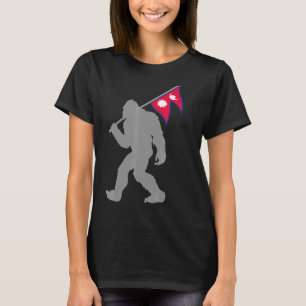 T-shirt Drapeau Népalais sur drapeau Népalais