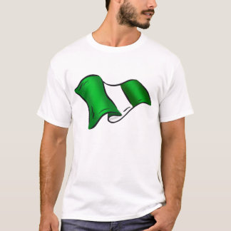 T-shirt Drapeau nigérien onduleux pour des admirateurs du