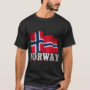 T-shirt Drapeau norvégien